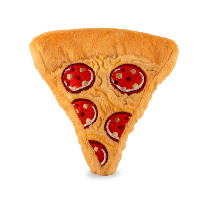 Slice O' Pizza Crinkle & Squeak Dog Toy -   