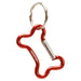 Jeffers Bone Keyring Clips for Dogs - Small Bone Clip, 1.75"L  