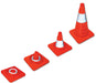 Retractable Safety Cones - Retractable Arena Cone, 15.75"  