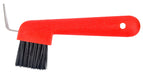 Hoof Pick & Brush  for Horses - Red  