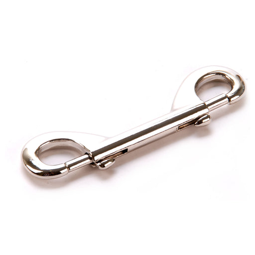 Jeffers Double End Bolt Snaps - 4.75" Nickel-Plated Bolt Snap  