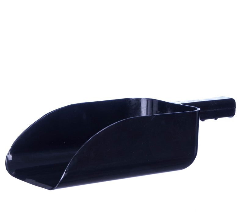 Plastic Feed Scoop, 5 pints by Jeffers - Black  