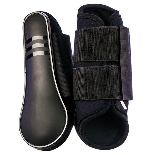 Jeffers Splint Boots, Black - Medium  