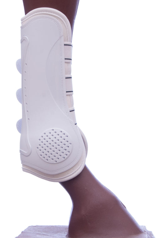 Uniquely English Tendon Boots, Medium - White  