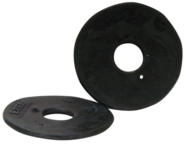 Black Rubber Bit Guards (pair) -   