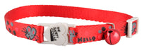 The Cat Safety Collar, Hello Mouse - Red  