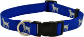 Reflective Hound Series 3/4" Collars, 14"-22" - Blue  