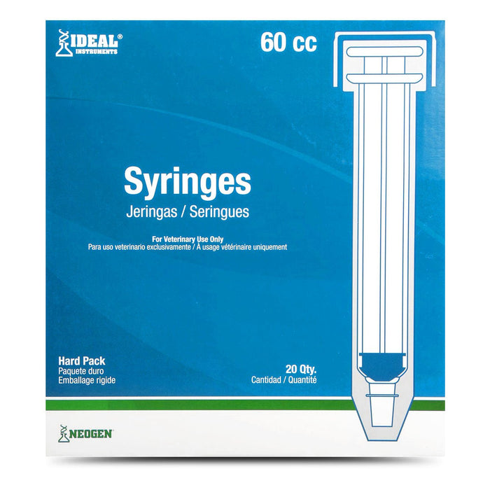 Ideal Luer Lock Syringes, Boxes - CST2 - 60 mL - 20 count - 13