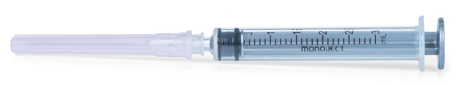 Ideal Luer Slip Syringe/Needle Combo, Boxes - Jeffers - Animal Health & Wellness > Medical Supplies