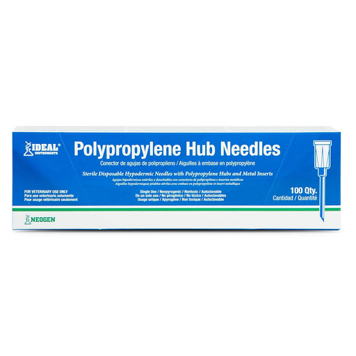 Ideal Poly Hub Needles, Boxes - Jeffers - Animal Health & Wellness > Medical Supplies