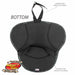 Impact Gel Mesh Seat Saver Horse Saddle Cushion, Black - 4UA7 - Black - 3