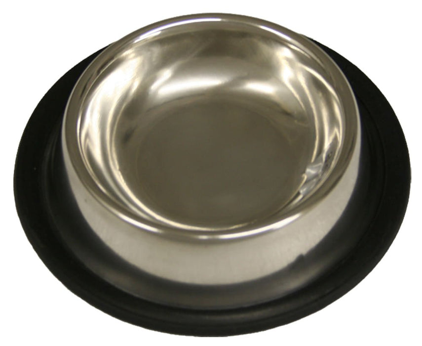 Indipets Non - Tip Stainless Steel Bowl - Jeffers - Animal & Pet Supplies > Pet Bowls, Feeders & Waterers