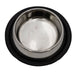 Indipets Non-Tip Stainless Steel Bowl - 010CL-WSSW0 - 8 oz - 1 ct - 3
