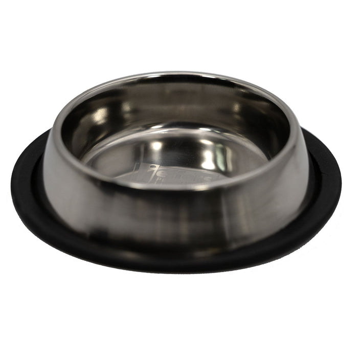 Indipets Non-Tip Stainless Steel Bowl - 010CL-WSSW0 - 8 oz - 1 ct - 2