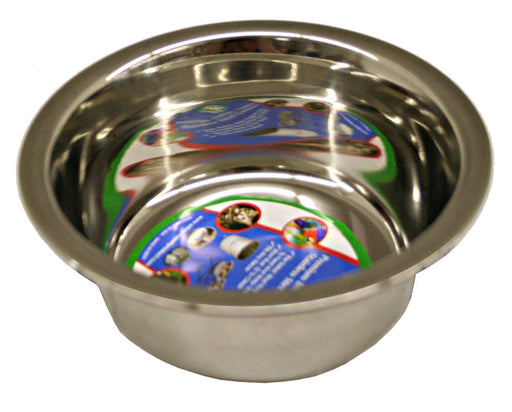 Indipets Regular Stainless Steel Bowl - Jeffers - Animal & Pet Supplies > Pet Bowls, Feeders & Waterers