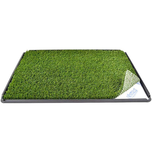 Indoor Dog Potty System, 16' x 24' (Tray, Pad, Grass) - Jeffers - Animal & Pet Supplies > Pet Training Aids