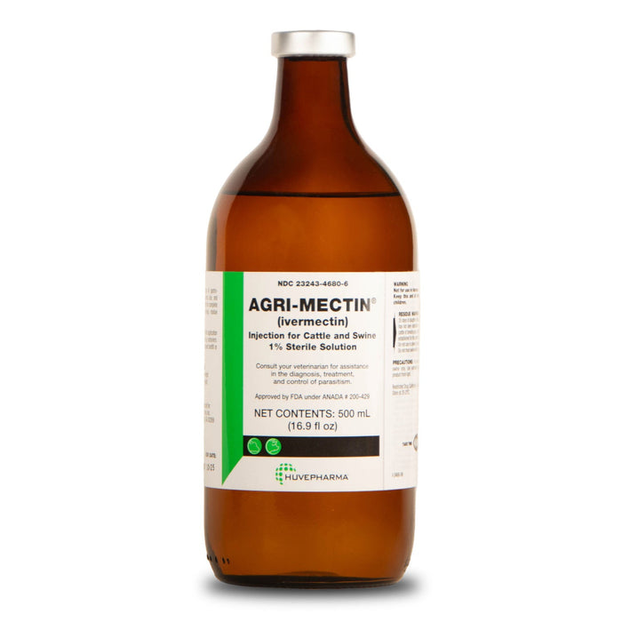 Injectable Ivermectin Cattle & Swine Dewormer - Jeffers - Animal Health & Wellness > Medicine