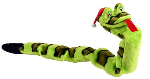 Invincibles Snake with Santa Hat - Jeffers - Dog Supplies > Dog Toys