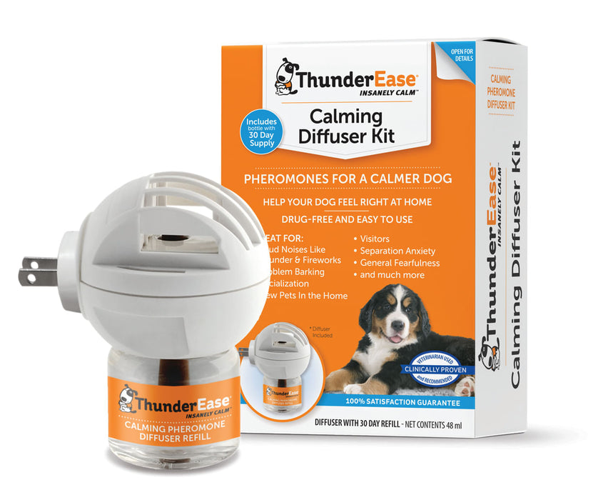 ThunderEase Dog Calming Diffuser Kit -   