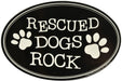 Oval Magnets, 6' x 4' (Dog) - Rescue/Rocks  