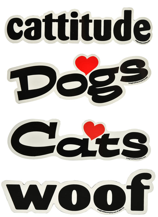 Word Magnets, each - Cattitude  