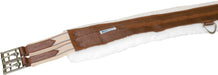 Lettia CoolMax Fleece Lined Girth, Brown - 52 in  