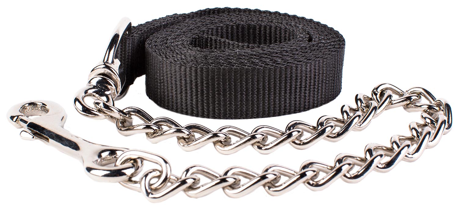 Millstone Plain Lead w/Chain - Black  