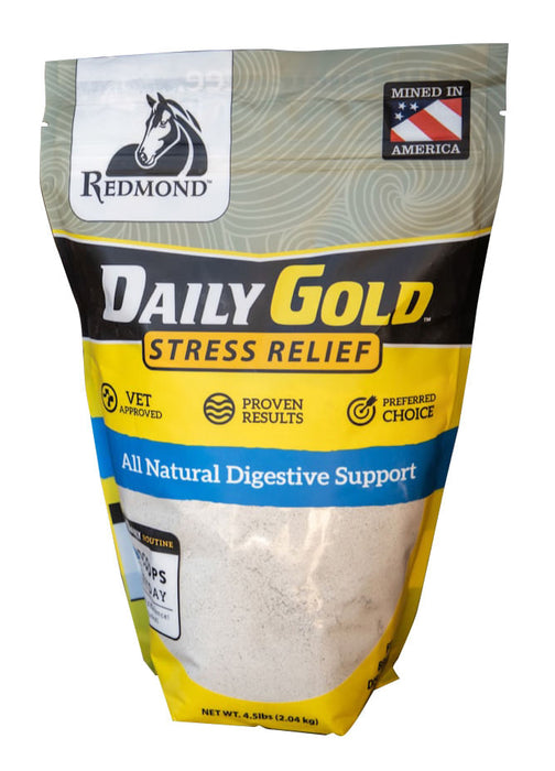 Redmond Daily Gold Stress Relief, 4.5 lb -   