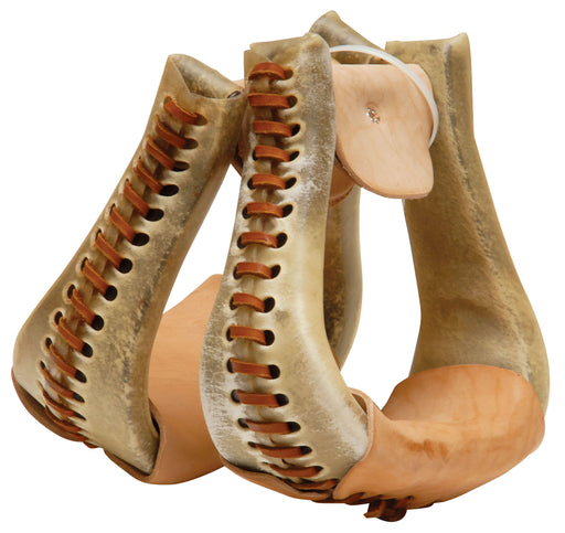 Rawhide Bell Bottom Stirrup -   