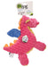 Plush Dragon Dog Toy - Coral Large 