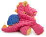 Plush Dragon Dog Toy - Coral Large 