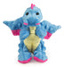 Plush Dragon Dog Toy - Periwinkle Small 