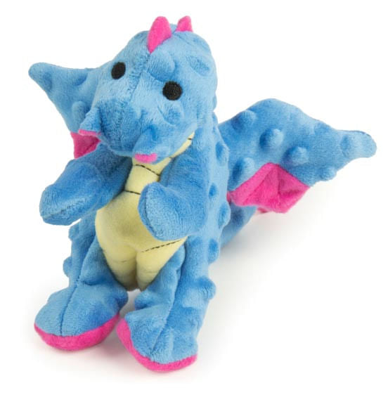 Plush Dragon Dog Toy - Periwinkle Small 