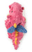 Plush Dragon Dog Toy - Coral Small 