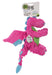 Plush Dragon Dog Toy - Pink Large 