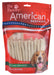 American Beefhide 5" Natural Twist Sticks - 60-pack Beefhide Natural Twist Sticks  