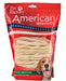 American Beefhide 5" Natural Twist Sticks - 100-pack Beefhide Natural Twist sticks  