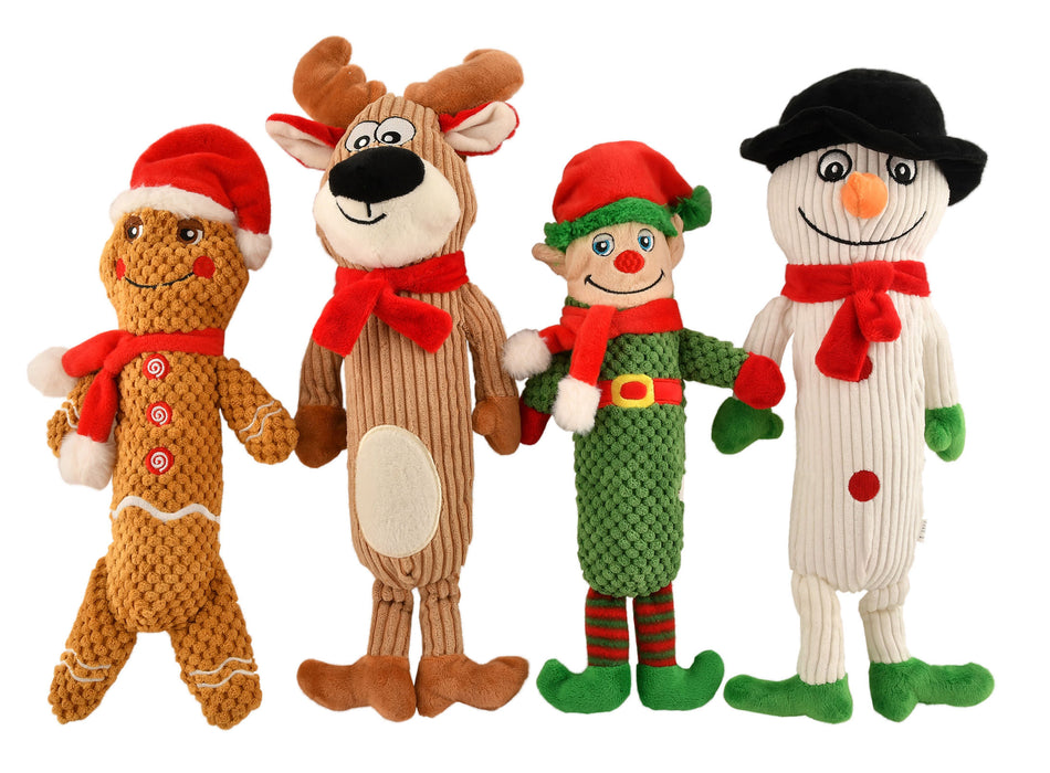 13" Holiday Shake & Squeak - 13" Holiday Shake & Squeak Toy (assorted) each  