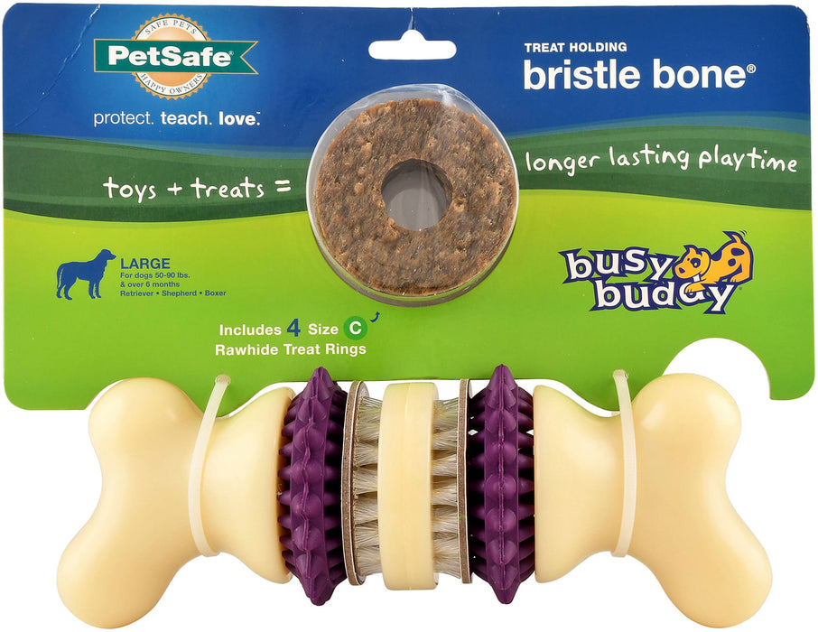 Busy Buddy Bristle Bone - Bristle Bone, Large (8.5"L)  