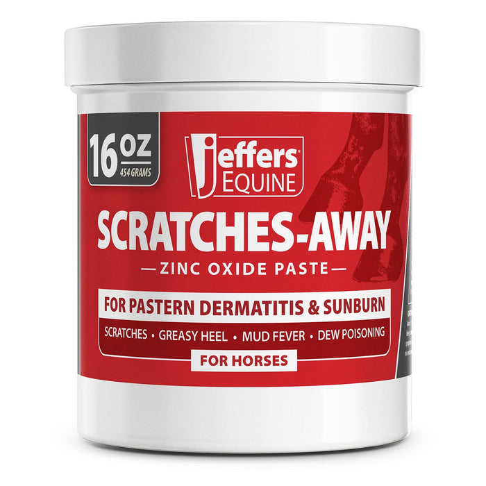 Jeffers Scratches Away Zinc Oxide Paste Size 16 oz