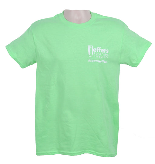 Jeffers Logo T-Shirt - Mint Small 