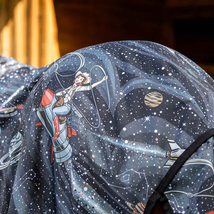 Jeffers Expression 1200D Draft Horse Turnout Blanket, 240 g | Waterproof, Breathable & Safe Design