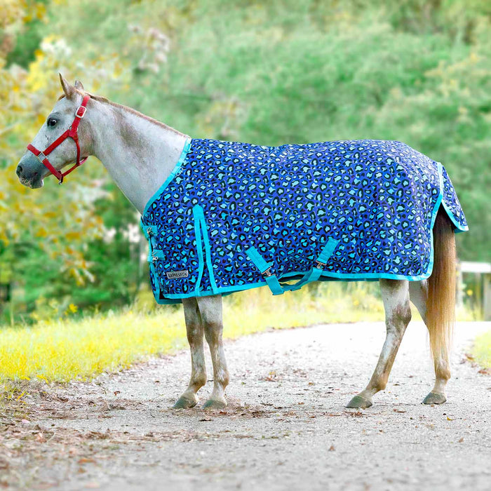 Jeffers Expression Pony 1200 Denier Medium Weight Standard Neck Turnout Blanket, 240g Fill - Maya Cheetah - JEFCJG - 10