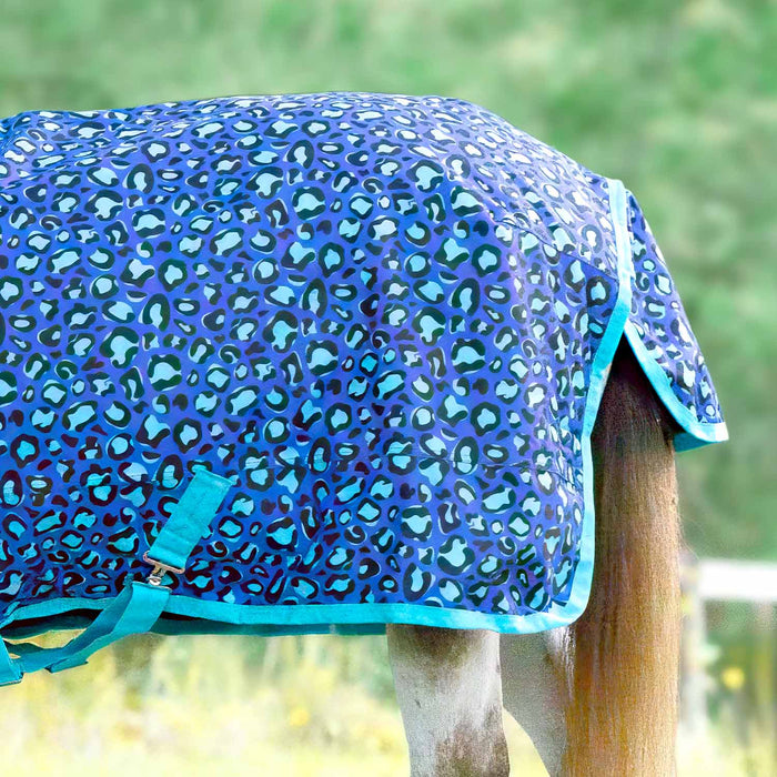 Jeffers Expression Pony 1200 Denier Medium Weight Standard Neck Turnout Blanket, 240g Fill - Maya Cheetah - JEFCJG - 12