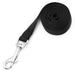 Jeffers 1 - Ply Web Nylon Dog Leashes - SSAL - 1"W x 4'L - Black - 30