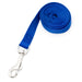 Jeffers 1 - Ply Web Nylon Dog Leashes - SSB9 - 1"W x 6'L - Royal Blue - 35