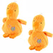 Jeffers 4" Baby Duck Plush Squeaker Dog Toys - I7BF-2PK - Orange - 2 ct - 12