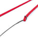 Jeffers 50" Stockyard Cattle Whip, 8" Drop - IAWC - Red - 9