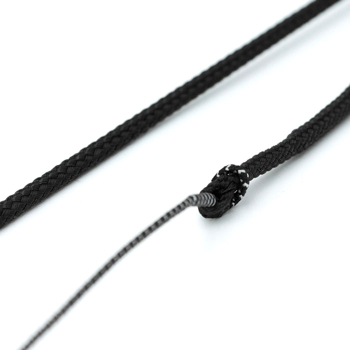 Jeffers 50" Stockyard Whip, 18" Drop - IAW7 - Black - 1 ct - 4