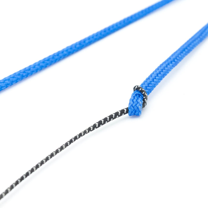 Jeffers 50" Stockyard Whip, 18" Drop - IAWF - Blue - 1 ct - 8